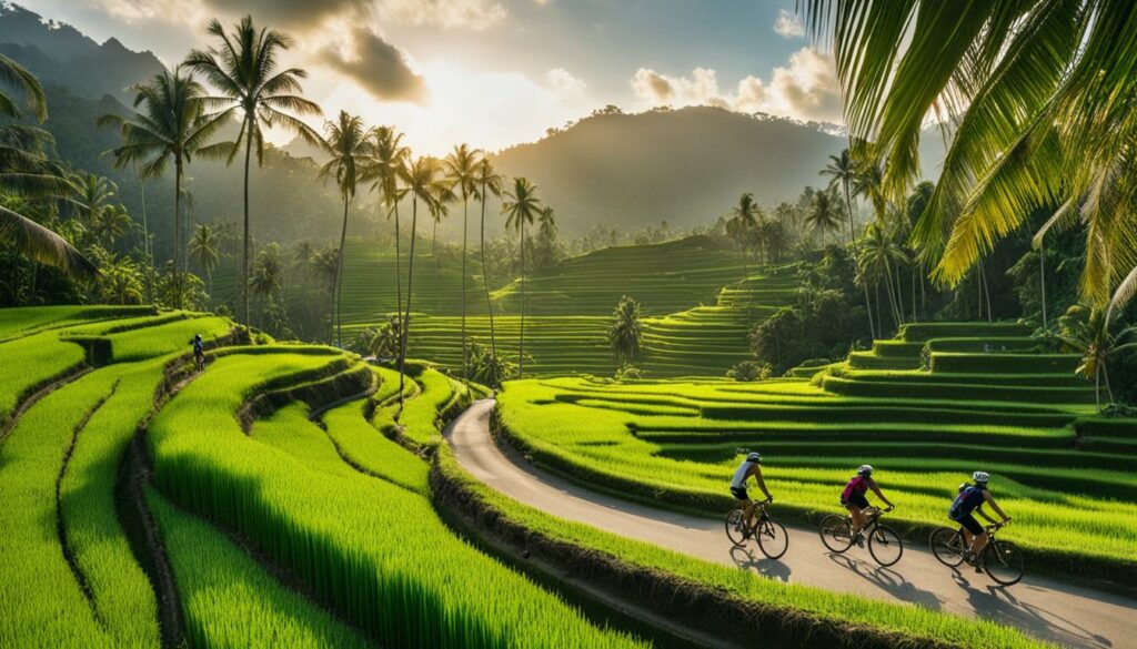 Natur erkunden auf Bali mit dem Fahrrad