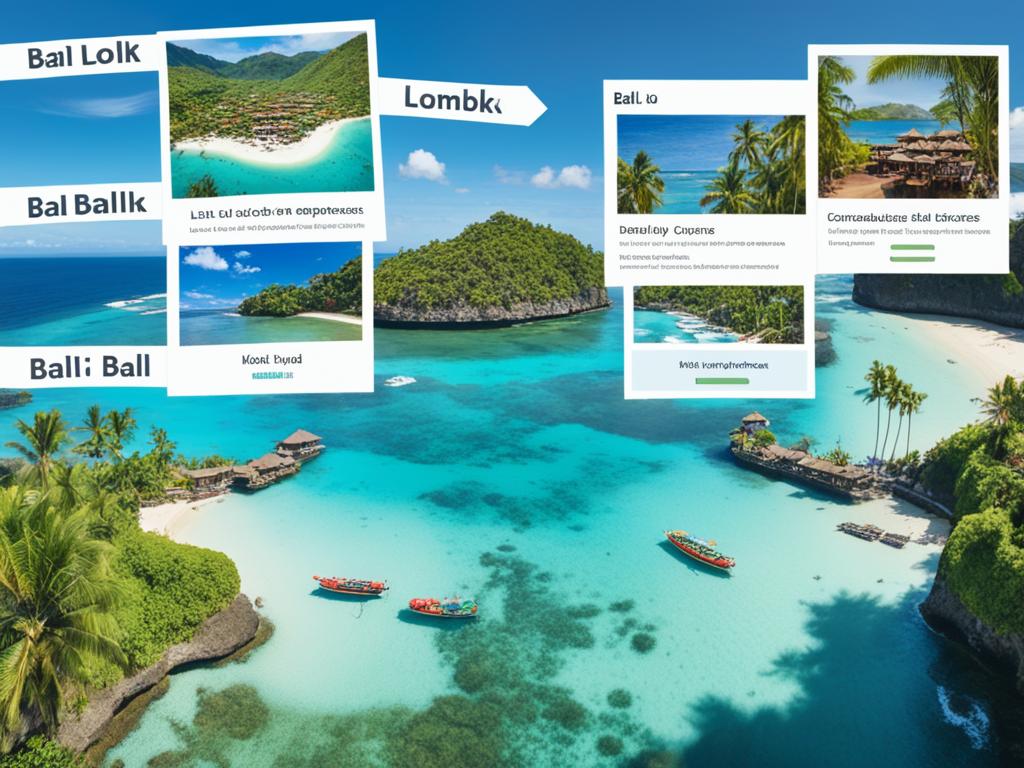 Budgetplanung für Urlaub auf Bali und Lombok